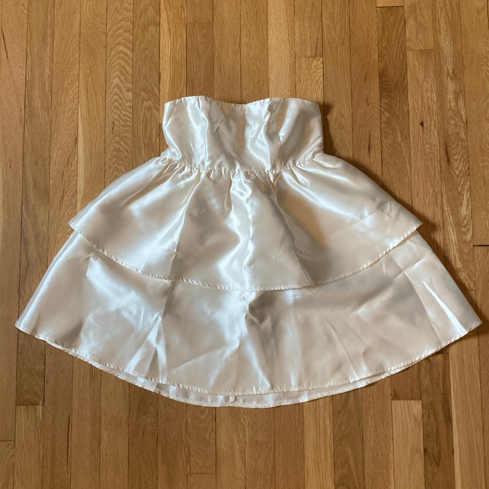 12th Tribe, White Mini Dress